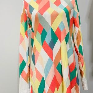 Colorful Dress/Tunic Top